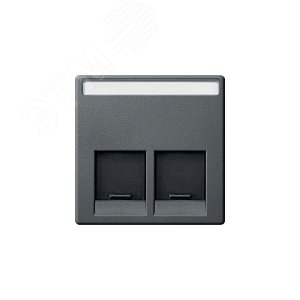 Центральная плата для розетки антрацит (MTN466514) 8