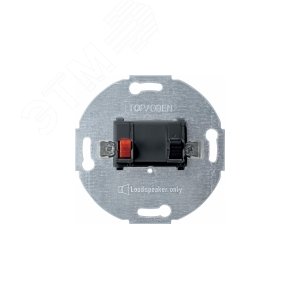 Механизм розетки для громкоговорителя антрацит (MTN466914) - фото 4