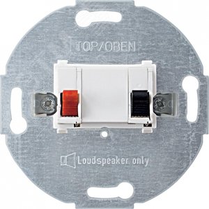 Механизм розетки для громкоговорителя белый (MTN466919) - Schneider Electric
