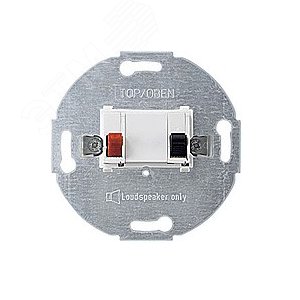 Механизм розетки для громкоговорителя белый (MTN466919) - фото 6
