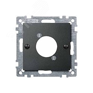 Центральная плата для розетки с разъемом XLR антрацит 7
