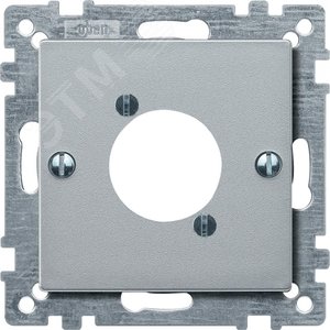 Центральная плата для розетки с разъемом XLR алюминий (MTN468960) 2