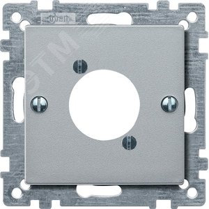 Центральная плата для розетки с разъемом XLR алюминий (MTN468960) 3