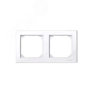 Рамка монтажная 2 поста M-SMART белый (MTN478225) 5