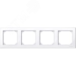 M-SMART МОНТАДНАЯ РАМКА 4 ПОСТА,АКТИВНО БЕЛЫЙ | MTN478425 | Schneider Electric 5