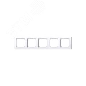 M-SMART МОНТАЖНАЯ РАМКА 5 ПОСТОВ,АКТИВНО БЕЛЫЙ | MTN478525 | Schneider Electric 6
