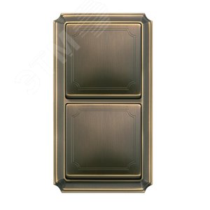 РАМКА Х2, АНТИЧНАЯ ЛАТУНЬ | MTN483243 | Schneider Electric - фото 5