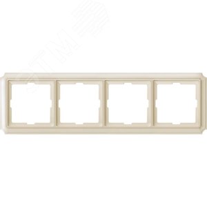 РАМКА Х4, БЕЖЕВЫЙ | MTN483444 | Schneider Electric 4