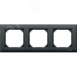РАМКА Х3, АНТРАЦИТ | MTN486314 | Schneider Electric - фото 3