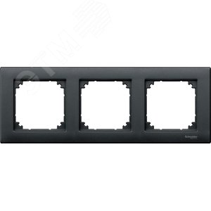 РАМКА Х3, АНТРАЦИТ | MTN486314 | Schneider Electric - фото 4