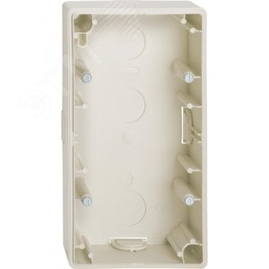 КОРОБКА ДЛЯ НАРУЖНОГО МОНТАЖА Х2, БЕЖЕВЫЙ | MTN512244 | Schneider Electric - фото 2