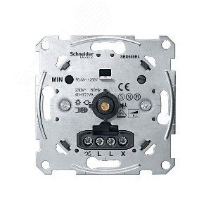 Механизм поворотного светорегулятора 600ВА (MTN5133-0000) 5