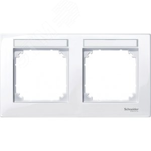 РАМКА С ПОЛЕМ Д. НАДПИСИ ВЕРТИК 2 ПОСТА | MTN514225 | Schneider Electric 2