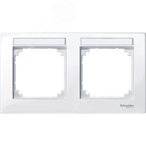 РАМКА С ПОЛЕМ Д. НАДПИСИ ВЕРТИК 2 ПОСТА | MTN514225 | Schneider Electric 5