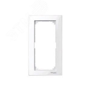 Рамка 2 поста M-PLAN без перегородки белый 6