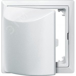 Кольцо промежуточное с крышкой белый 2