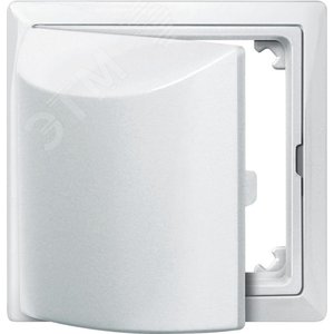 Кольцо промежуточное с крышкой белый 4