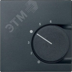 ЦЕНТР. ПЛАТА ТЕРМОРЕГ. С ПЕРЕКЛ., SYSTEM M, ЦВЕТ АНТРАЦИТ | MTN536214 | Schneider Electric - фото 3