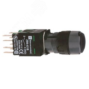 КНОПКА 16ММ ЧЕРНАЯ С ВОЗВРАТОМ XB6AA25B | XB6AA25B | Schneider Electric 4