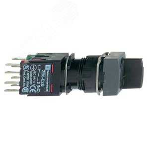 ПЕРЕКЛЮЧАТЕЛЬ 16ММ КВАДРАТНЫЙ 3 ПОЗИЦИИ XB6CD235B | XB6CD235B | Schneider Electric - фото 3