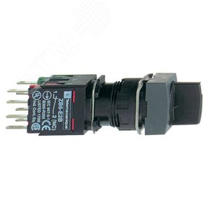 ПЕРЕКЛЮЧАТЕЛЬ 16ММ КВАДРАТНЫЙ 3 ПОЗИЦИИ XB6CD235B | XB6CD235B | Schneider Electric - фото 4
