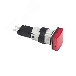 СИГН. ЛАМПА 16ММ 12-24В КРАСНАЯ КВАДРАТНАЯ С ПОДСВЕТКОЙ | XB6CV4BB | Schneider Electric - фото 8