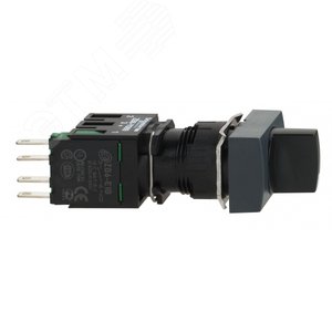ПЕРЕКЛЮЧАТЕЛЬ 16ММ 2 ПОЗИЦИИ КВАДР. XB6DD221B | XB6DD221B | Schneider Electric - фото 3