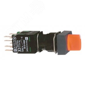 ПЕРЕКЛЮЧАТЕЛЬ 16ММ 3 ПОЗИЦИИ КВАДРАТНЫЙ ЧЕРНЫЙ | XB6DD235B | Schneider Electric - фото 3