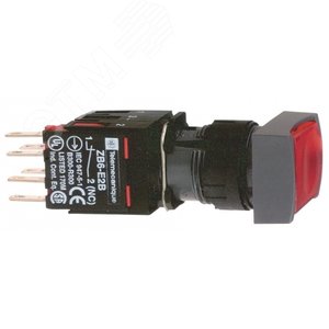 КНОПКА 16ММ 12-24В КРАСНАЯ С ВОЗВРАТОМ XB6DW4B2B | XB6DW4B2B | Schneider Electric - фото 3