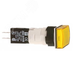 Лампа сигнальная 16ММ 12-24В желтая с диодом (XB6DV5BB) 3