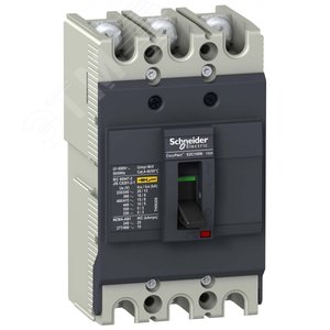 АВТ. ВЫКЛ. EZC100 18 кА/380 В 3П3T 50 A | EZC100N3050 | Schneider Electric - фото 2