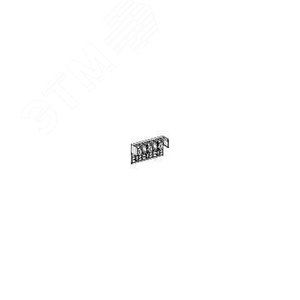 Основание клеммной заглушки 4п INS/INV630B-1600 - фото 3
