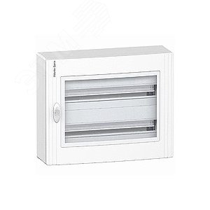 Щит распределительный навесной ЩРн-48 IP40, 24 модуля, пластиковый, прозрачная дверь, белый (PRA29224) 7