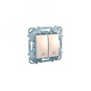 Unica Бежевый Кнопка жалюзийная | MGU5.207.25ZD | Schneider Electric - фото 5