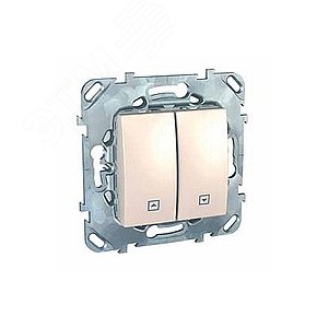 Unica Бежевый Кнопка жалюзийная | MGU5.207.25ZD | Schneider Electric - фото 7