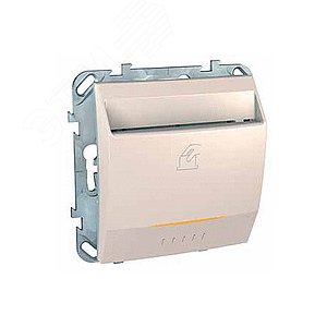 Unica Бежевый Выключатель карточный | MGU5.283.25ZD | Schneider Electric - фото 7