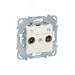 Unica Бежевый Розетка TV-FM оконечная | MGU5.452.25ZD | Schneider Electric - фото 6