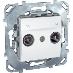 UNICA Розетка TV/FM оконеч.в рамку PV - фото 4