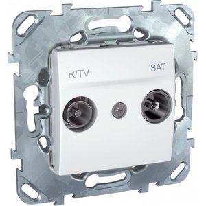 UNICA Розетка R-TV/SAT оконеч. - фото 2