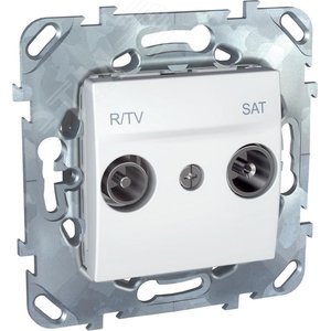 UNICA Розетка R-TV/SAT оконеч. - фото 4