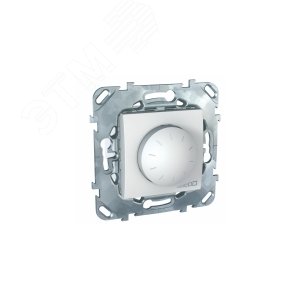 Unica Белый Светорегулятор поворотный 40-400W для л/н и г/л с обмот. трансформатором, перекл | MGU5.511.18ZD | Schneider Electric - фото 5