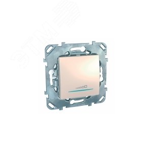 Unica Бежевый Светорегулятор нажимной 20-350W универсальный | MGU5.515.25ZD | Schneider Electric - фото 5