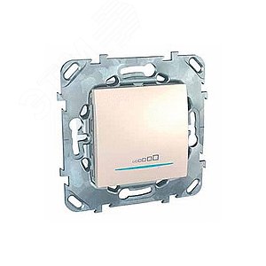 Unica Бежевый Светорегулятор нажимной 20-350W универсальный | MGU5.515.25ZD | Schneider Electric - фото 6