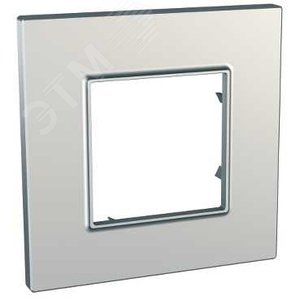 Unica Quadro Серебро Рамка 1-ая | MGU6.702.55 | Schneider Electric - фото 3