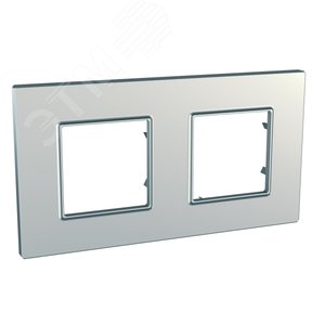 Unica Quadro Серебро Рамка 2-ая | MGU6.704.55 | Schneider Electric - фото 3