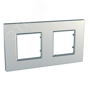 Unica Quadro Серебро Рамка 2-ая | MGU6.704.55 | Schneider Electric - фото 4