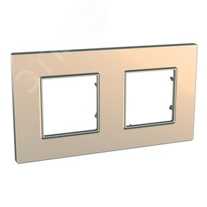 Unica Quadro Медь Рамка 2-ая | MGU6.704.56 | Schneider Electric - фото 3