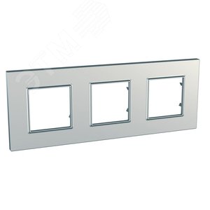 Unica Quadro Серебро Рамка 3-ая | MGU6.706.55 | Schneider Electric - фото 4