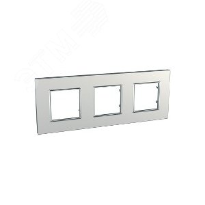Unica Quadro Серебро Рамка 3-ая | MGU6.706.55 | Schneider Electric - фото 5