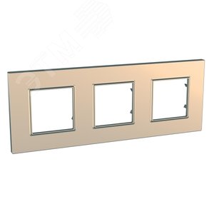 Unica Quadro Медь Рамка 3-ая | MGU6.706.56 | Schneider Electric - фото 3